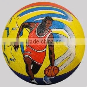 Size 3 Rubber Basketball