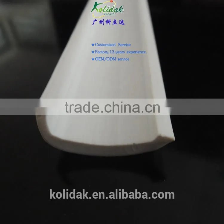 Guangzhou arc-shaped PVC seal strip plastic extrusion