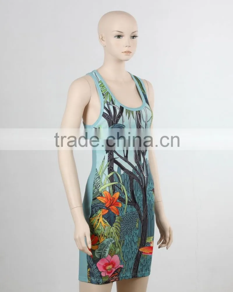 F5S15066 Printing Top Tank Ladies Manufacturer