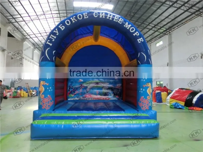 used commercial cartoon inflatable bouncers house for sale