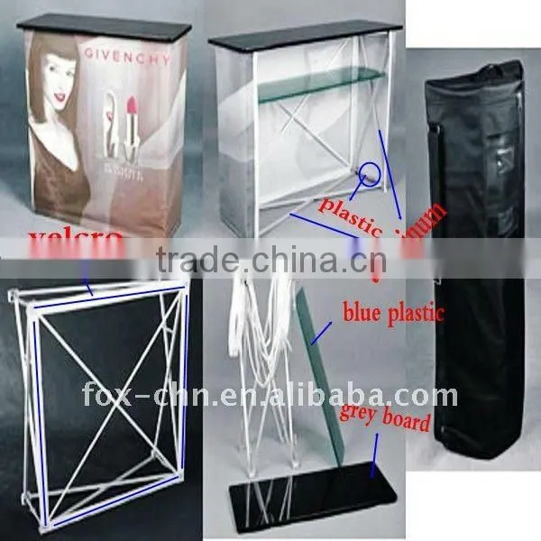 plastic folding promotion table outdoor