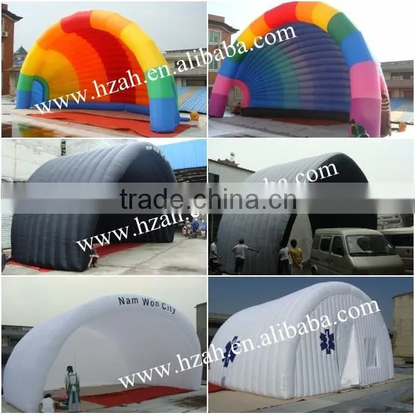 Factory Sale Big White Inflatable Tent Stage
