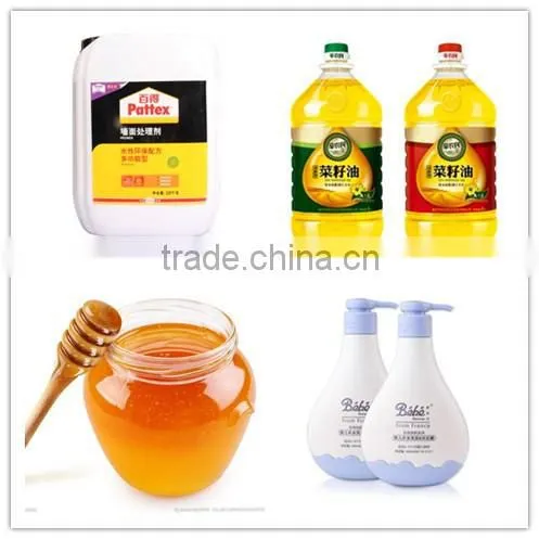 Automatic Flat Bottled Hydraulic Oil Filling Machine with Servo Motor