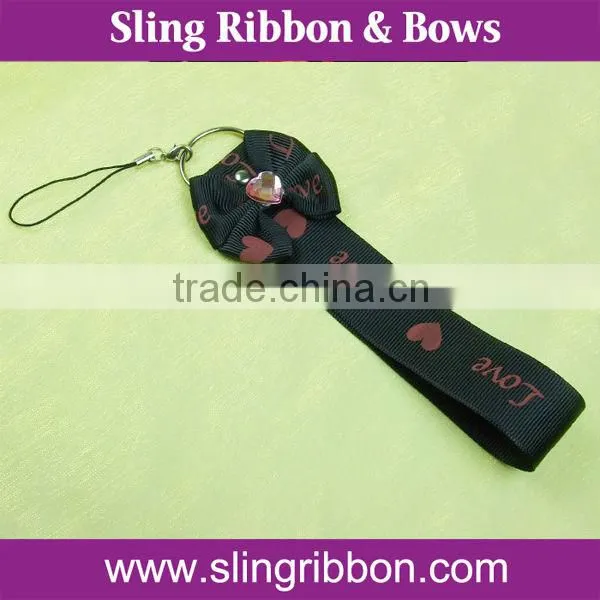 Ink Printing Black Color Ribbon trims Wholesale