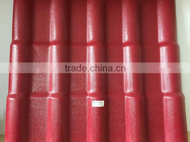anti-corrosion synthetic resin roof shingle