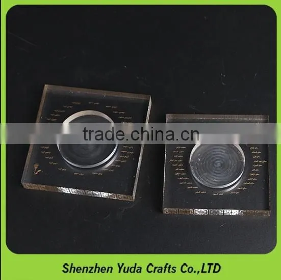 Custom Machining Acrylic Material Part CNC Engraving Box with Precision Routing Service