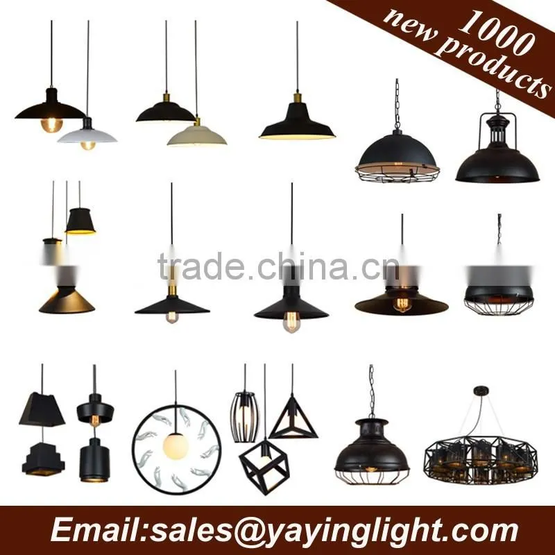 cast iron industrial light with bulb,good sell retro bulb pendant lighting,vintage restaurant lamp