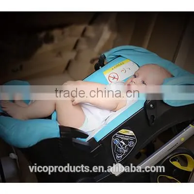 Light weight baby stroller with EN certificate,2 in 1 baby stroller/car seat