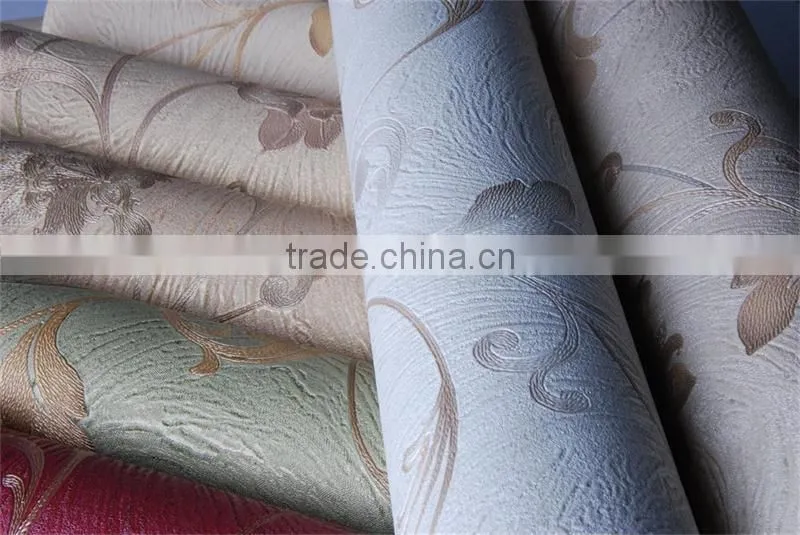 home decoration high quality pvc wallpaper/wall paper