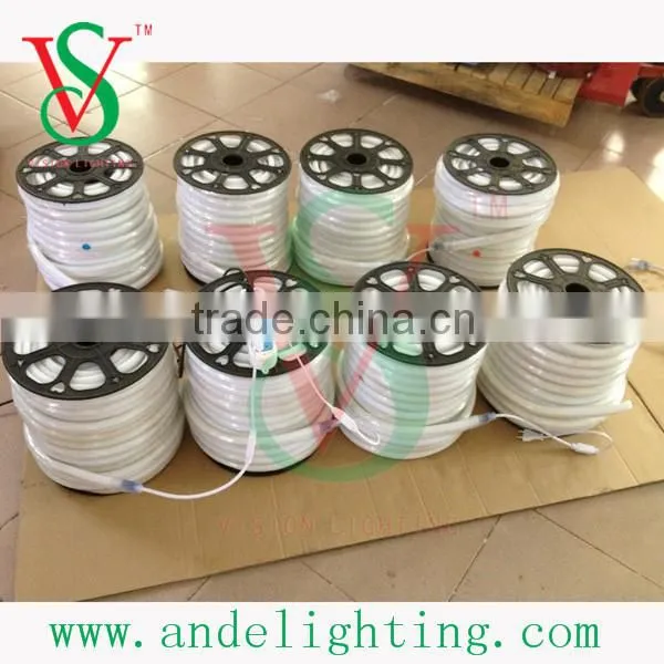 2016 50M New arrival Building Contour rgb flexible Led neon light