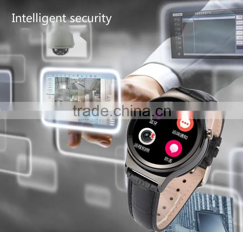 Newest smart watch fasionable round smart watch phone,smart watch mtk6260