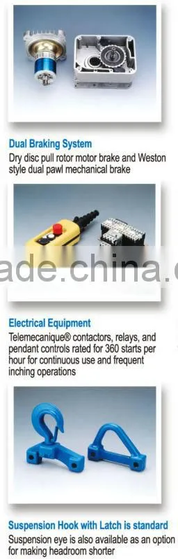 Heavy Duty Electric Hoists