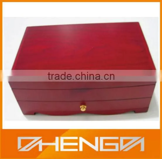 Guangzhou Factory Customized Made Luxury Jewelry Wooden Box,Wooden Packaging Boxes (ZD-J31C)