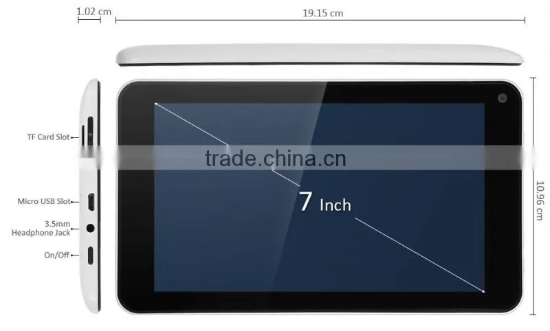 Teclast A78T Tablet PC With Android 4.4 7 inch HD Screen Rockchip RK3126 Quad Core 1.3GHz 512MB RAM 8GB ROM Camera