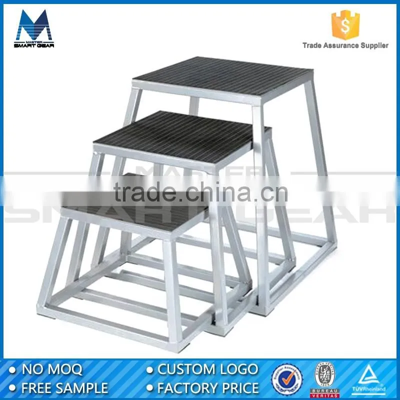 MSG Adjustable Steel Plyometric Platform Box