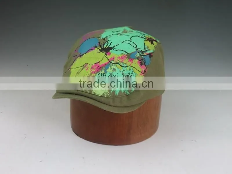 green summer ivy hat
