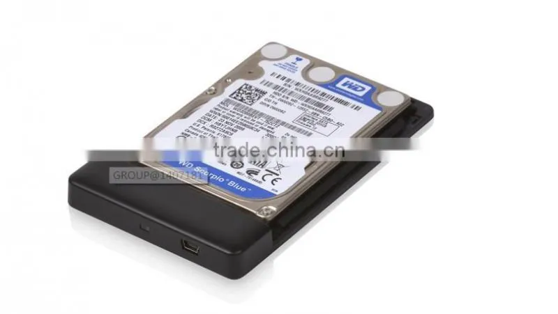 2015 Hot sale OEM USB 2.0 1tb external hard disk drive enclosure USB 2.5 inch portable HDD enclosure