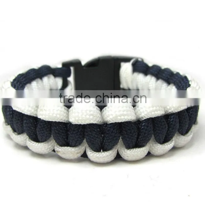 Promotion Outdoors self rescue paracord bracelet survival bracelets