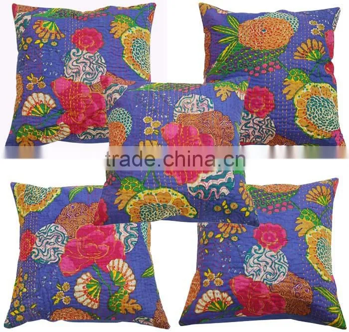 Bohemian Cushion Cover Hand Embroidery Design