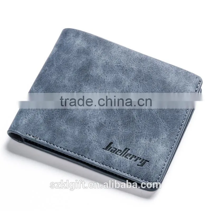 free sample vintage wallet mens long wallet 3 fold wallet