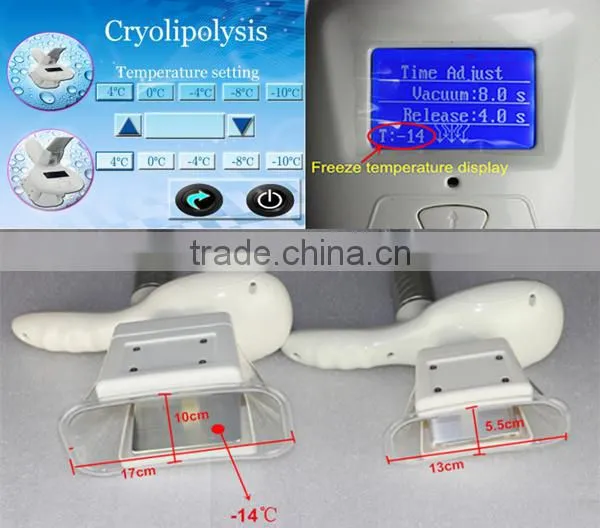 cryolipolysis machine/ultrasonic liposuction cavitation cryolipolysis fat freezing machine for sale