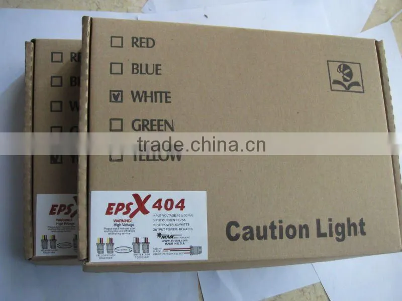 blue car led strobe light