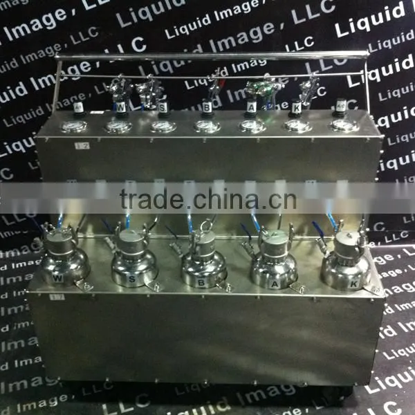 Decorative mirror plating machine spray chrome machine