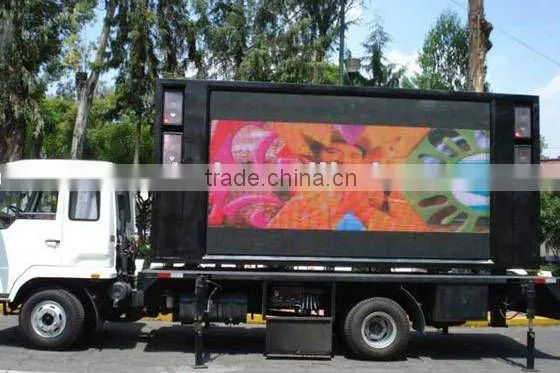 p8 truck mobile advertising led display