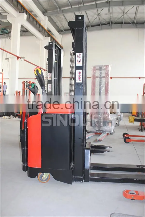2015 Sinolift New FSEM Series 1T 2T Stand-on Pallet Full-Electric Stacker