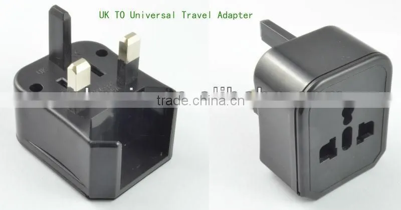 2015 power plug converter 10A universal uk travel adapter CE ROHS