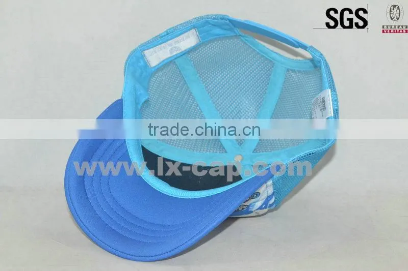 foam and mesh kids trucker cap wholesale made in china guangzhou factory