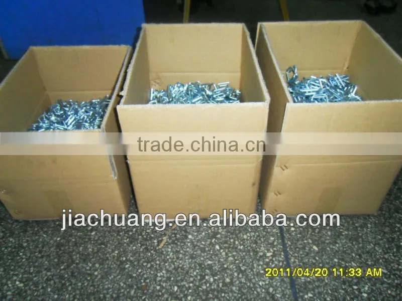 manufacturer supply Steel strapping wire buckle for PET strap