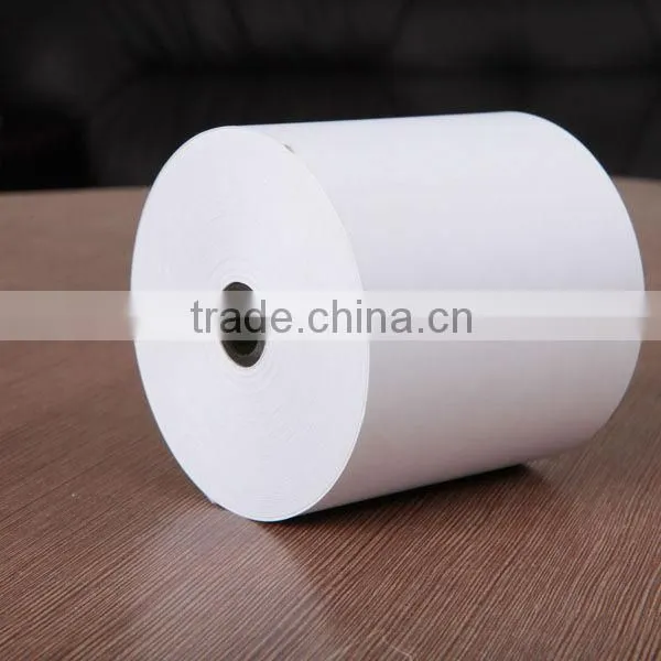 75mm coated thermal paper with plastic core