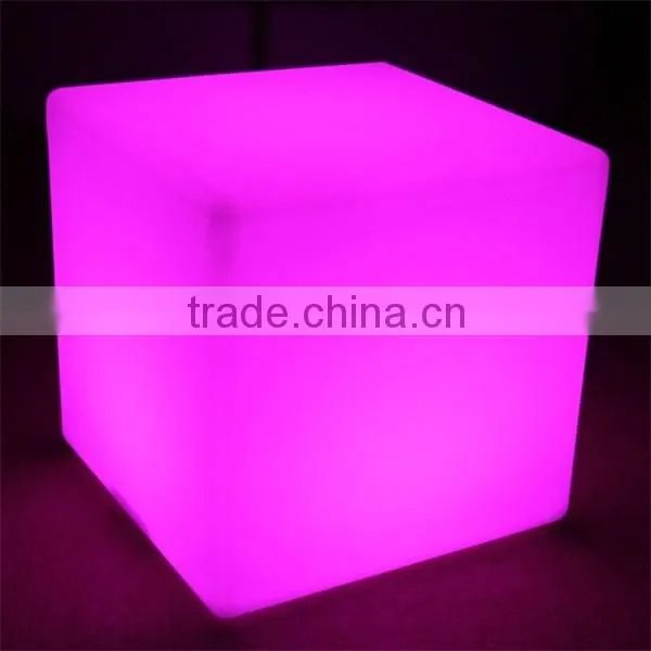 2015 mordern design LED party cube/3d led cube/led cube chair
