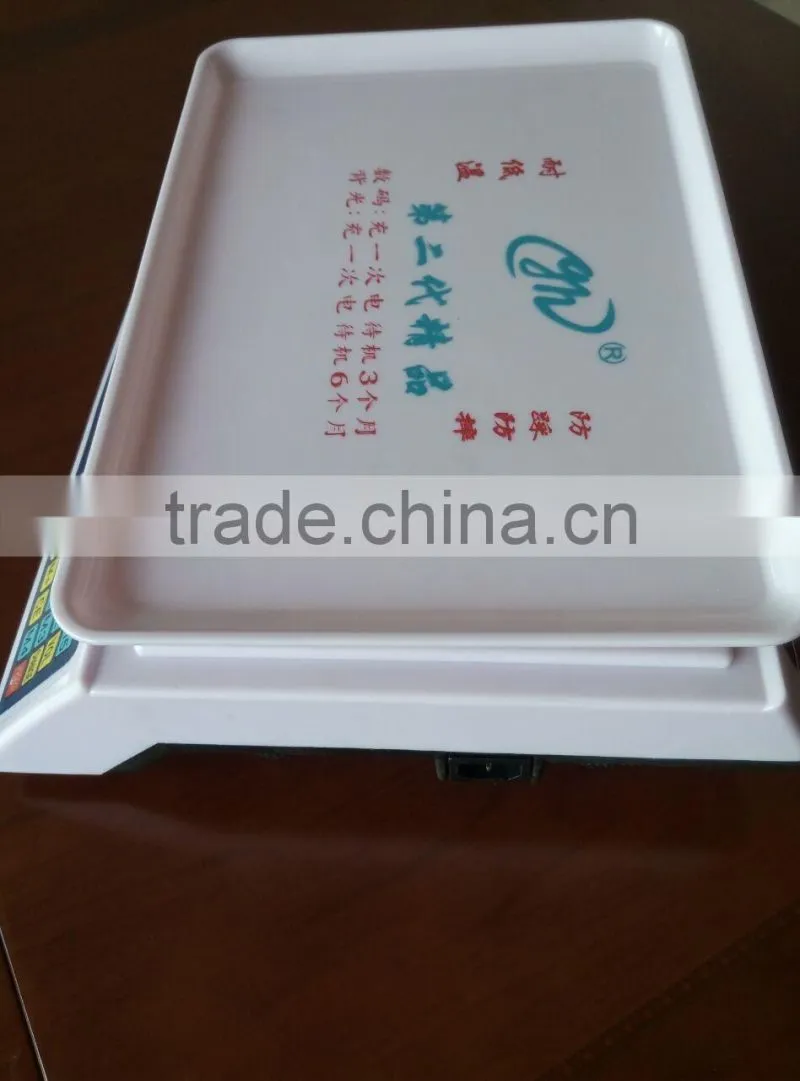 2016 neweast Dual Purpose 25KG Price Scale With Plastic Pan , whoesale good price price counting scale for sale