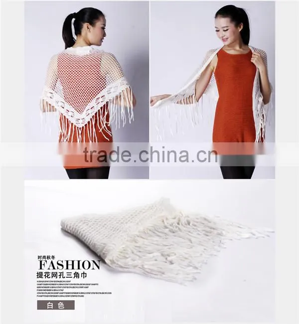 Striped warp knitting scarf with pattern manufacturer