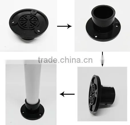JY-A034|Plastic pipe fittings|Pipe plastic pad|28mm pipe rack tube clasp