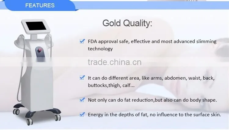 High intensity 2 years warranty focused ultrasound hifu liposonix device for weight loss