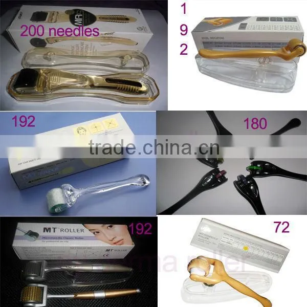 MT 540 needles derma roller microneedle titanium micro needle roller wholesaler's hot choice wholesale price