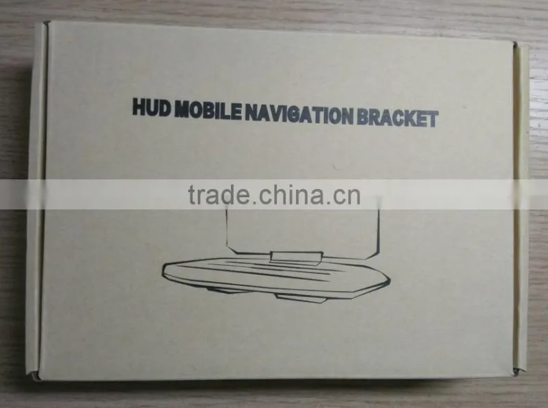 Wholesale Head Up Display, Car HUD Phone GPS Navigation Image Reflector, Cell phone Holder Mount