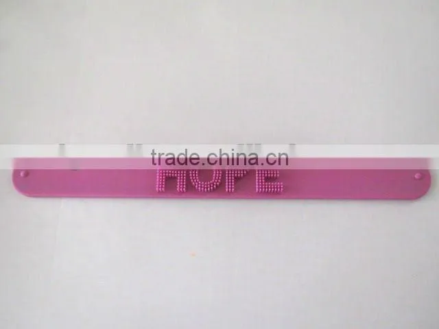 Customized Unique Silicon Wrist Slap Band