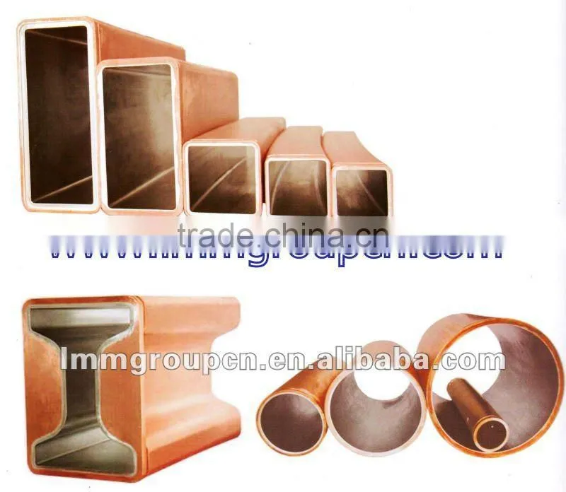 copper crystallizer for continuous casting machine