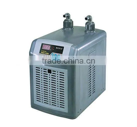 aquarium water chiller with auto-protection system
