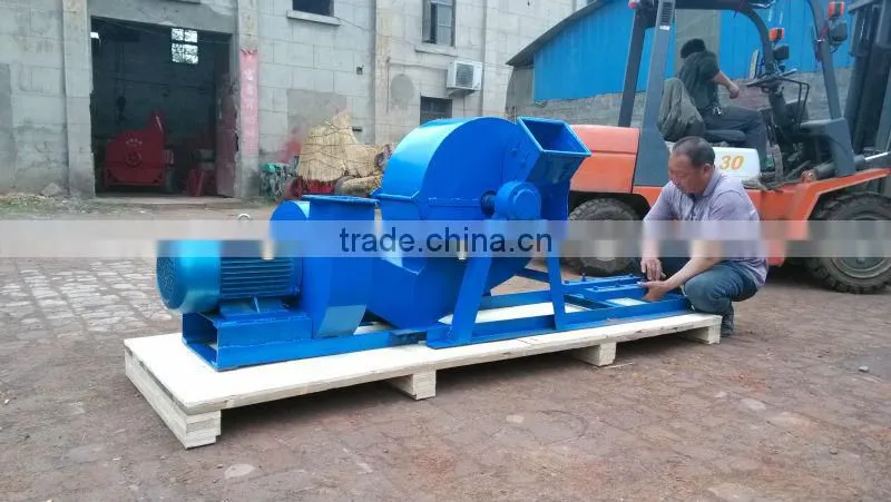 Wood crusher pulverizer for sawdust