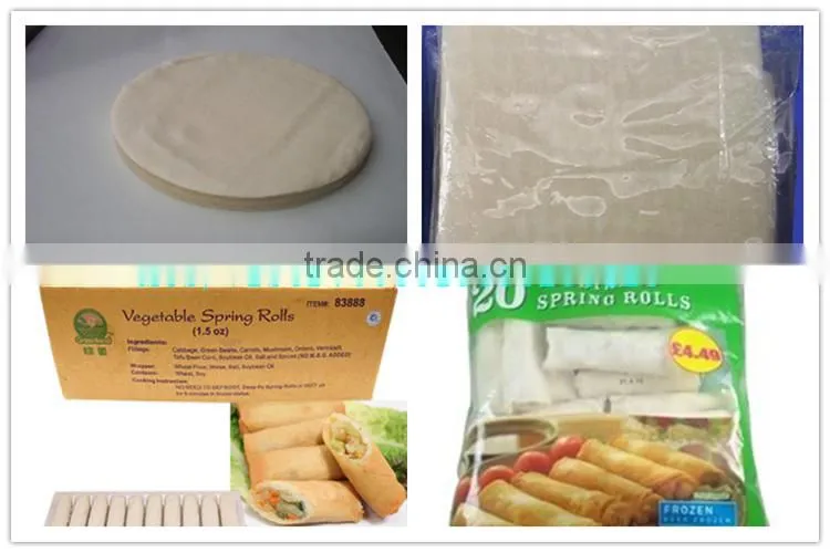 Lumpia Wrapper/ Samosa sheet pastry making machine for sale