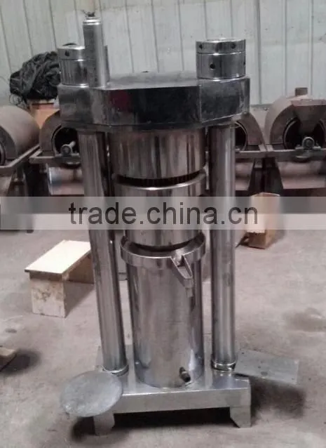 High quality CE approved hydraulic press automatic seed hot oil extraction/soybean oil press machine HJ-HN50