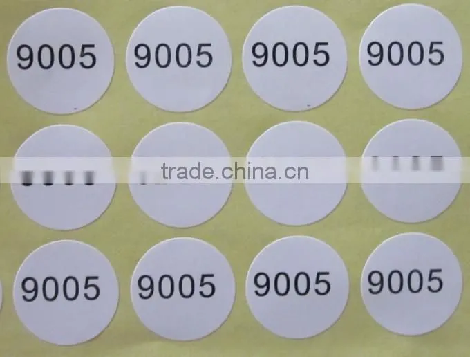 adhesive washable paper label
