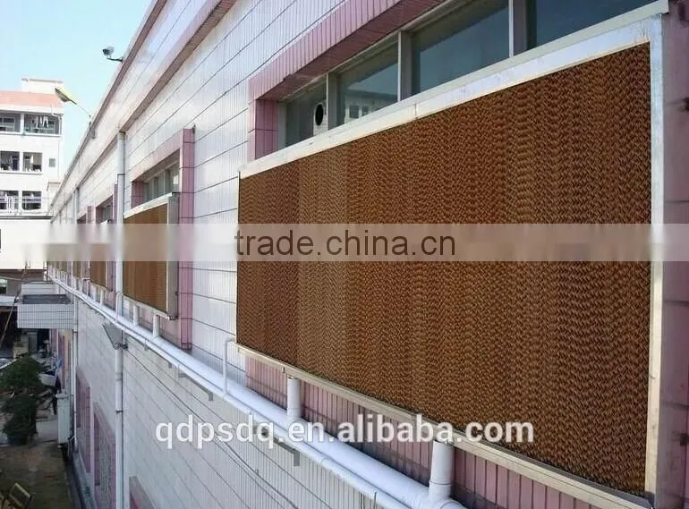 Greenhouse cooling equipment evaporative cooling pad