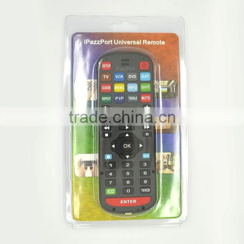 2 in 1 2.4G IR Rii wireless keyboard Mini universal remote & mini wireless keyboard with Touchpad and Built in IR Remote