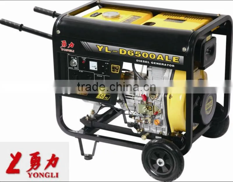 Three phrse diesel generator 6500 5KW